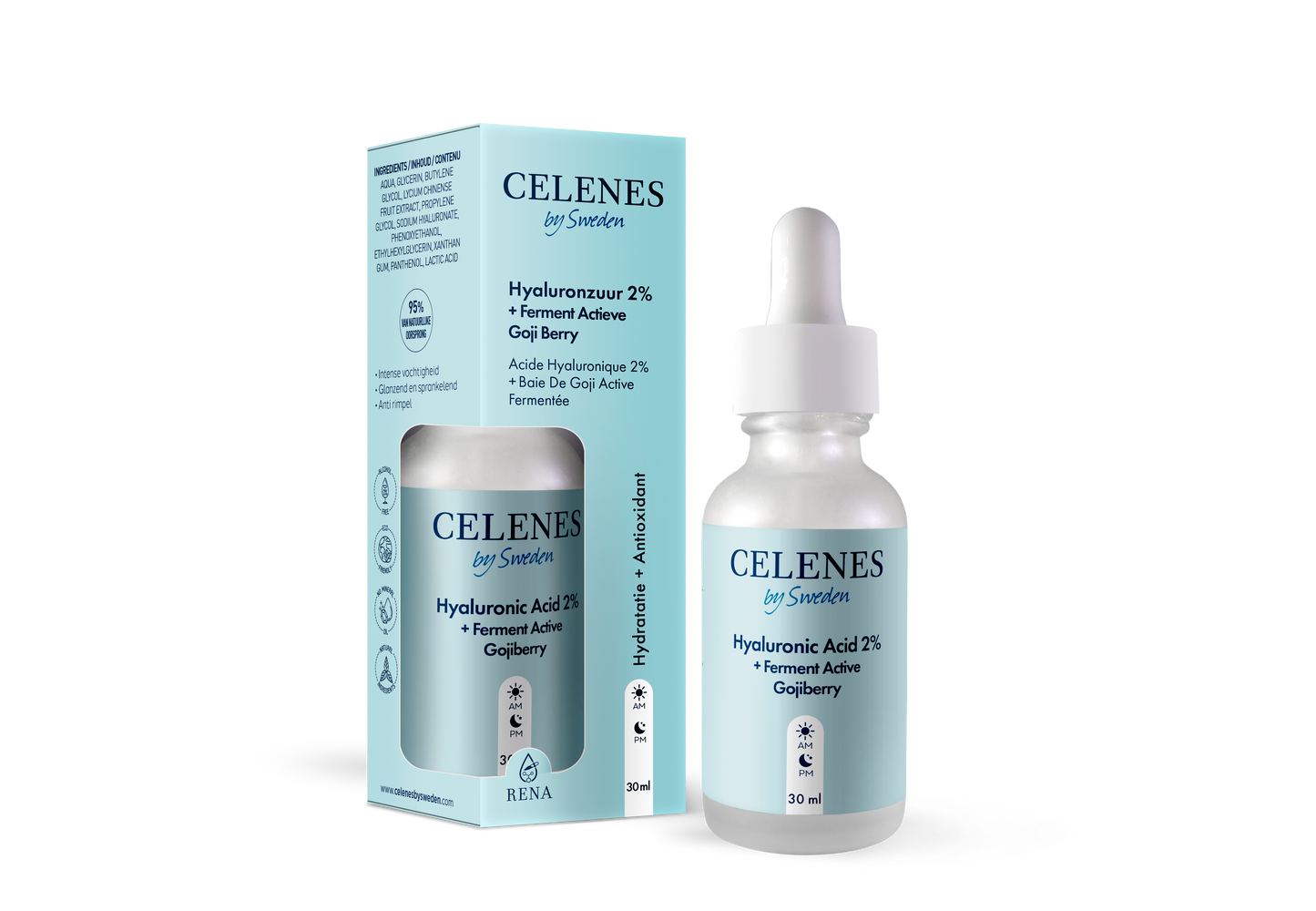 CELENES HYALURONIC ACID + FERMENT ACTIVE GOJIBERRY