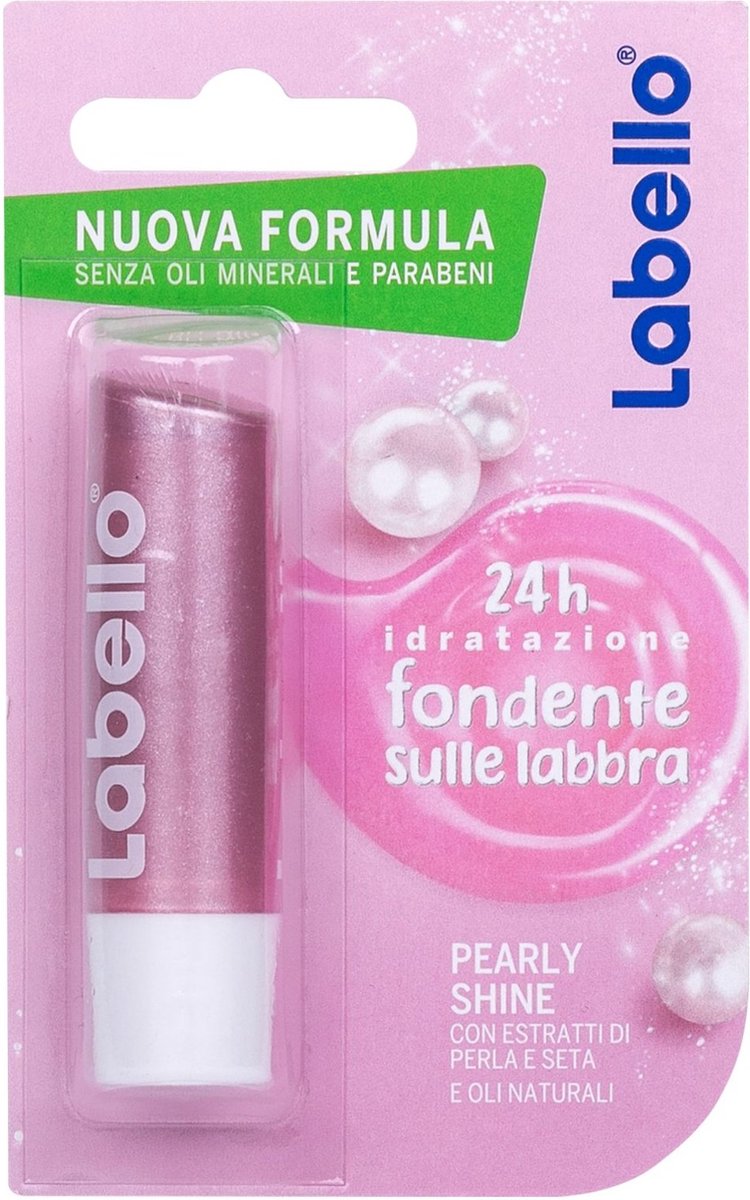 Labello - Pearly Shine Caring Lippenbalsem Lip Balm 4,8 g - 4.8g