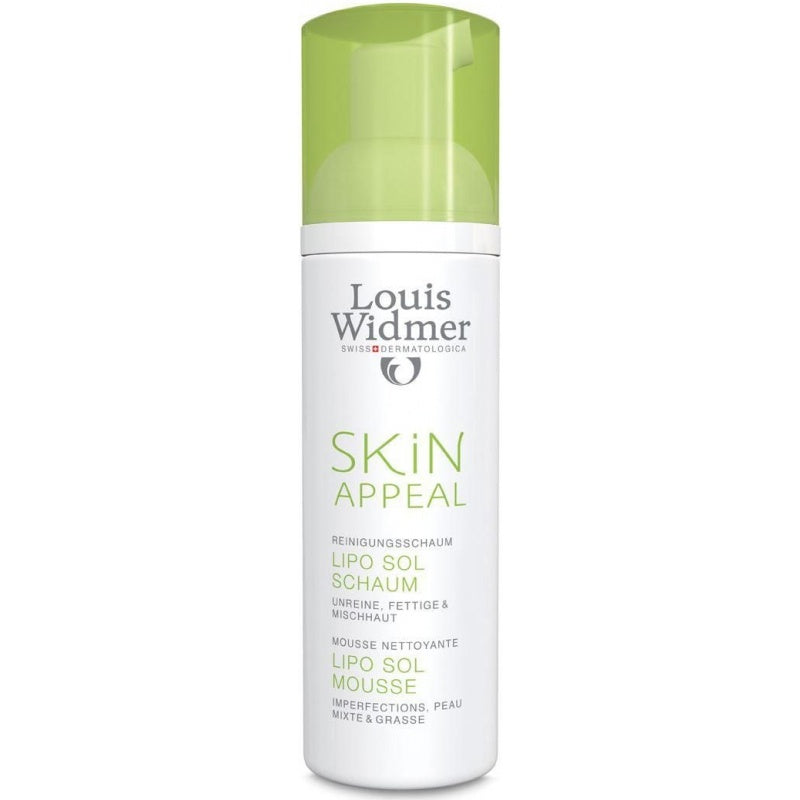 Louis Widmer Skin Appeal Lipo Sol Mousse Reinigingsschuim 50 ml