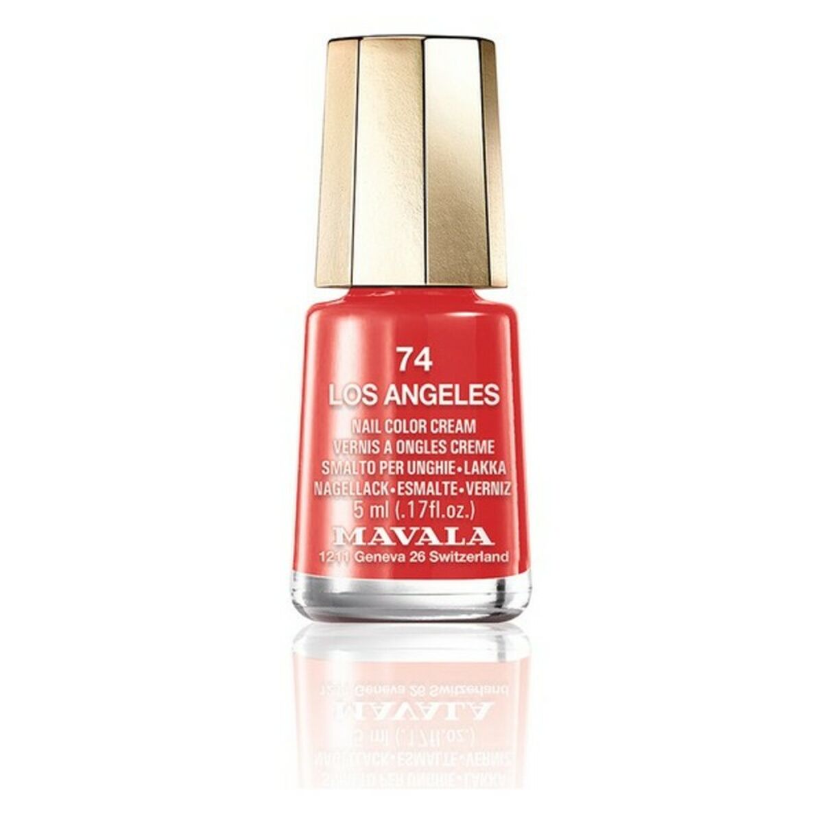 Nagellak Nail Color Cream Mavala 74-los angeles (5 ml)