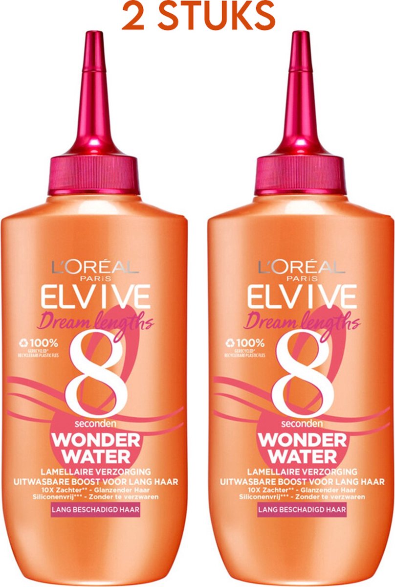 L'Oréal Paris Elvive Dream Lengths 8 Seconden Wonder Water - 200ml - Voordeelpak - 2 stuks