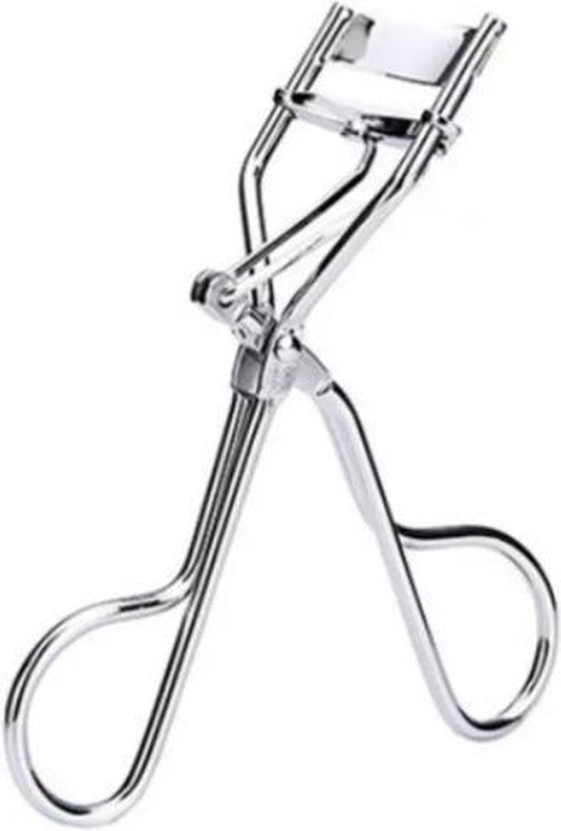 Luxe wimperkruller - Wimperkrultang - RVS - Eyelash curler - Wimper kruller - Professionele - Zilver - Make-up accessoires -