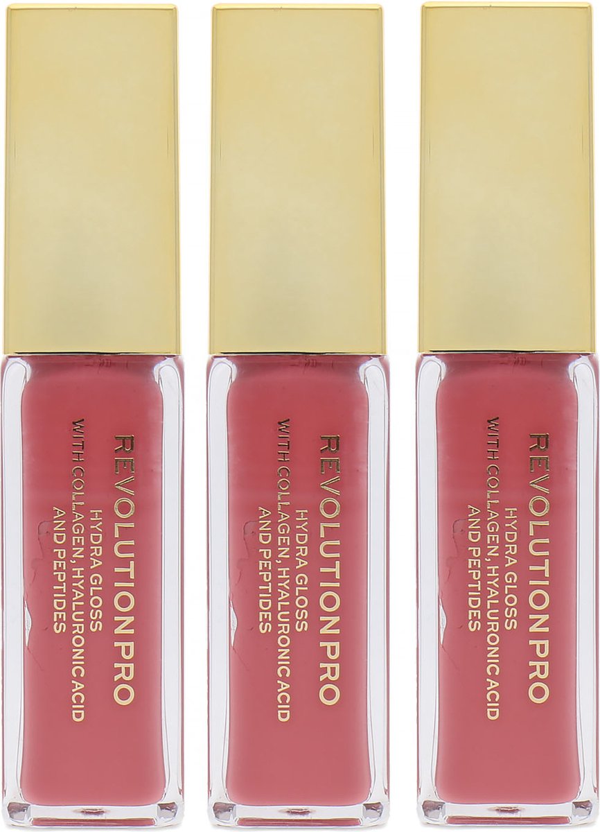 Makeup Revolution Pro Hydra Lipgloss - Punch (set van 3)