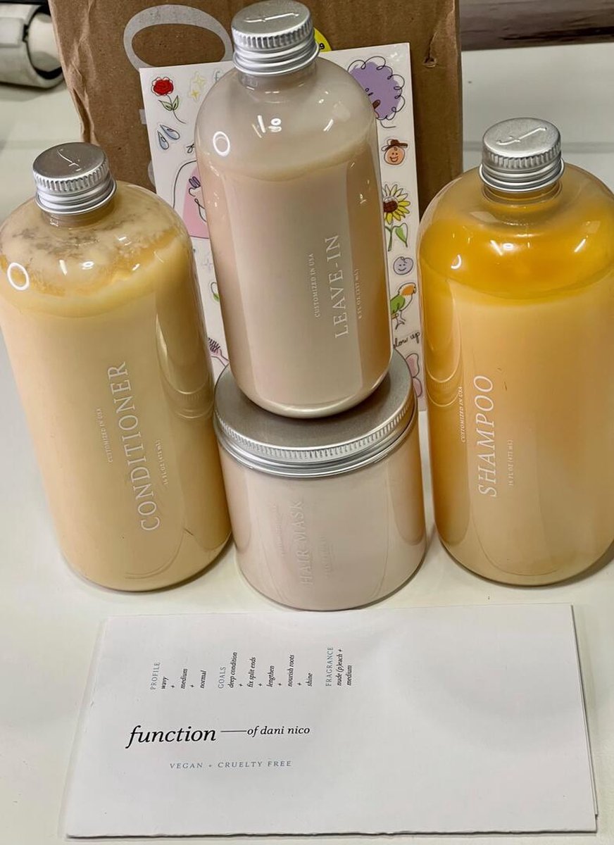 Function of Beauty -Shampoo - Conditioner - Hairmask