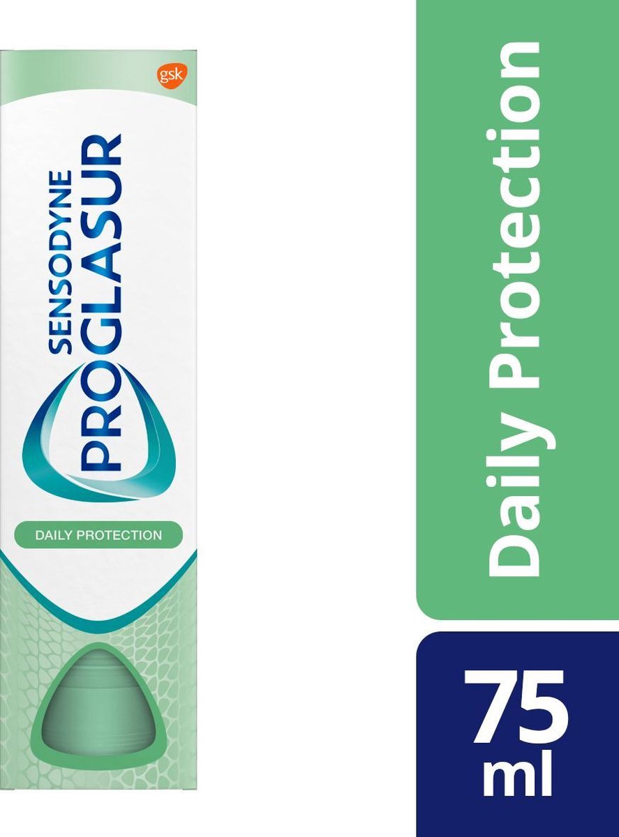 10 x Sensodyne Tandpasta 75 ml Proglasur Daily Protection