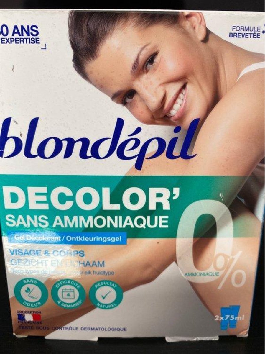 BLONDEPIL AMMONIAKVRIJE ONTKLEURINGSCRÈME 150ml
