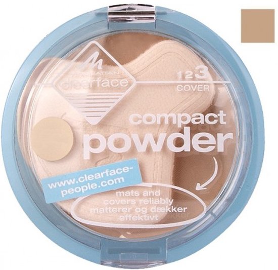 Clearface Compact Powder Vanilla