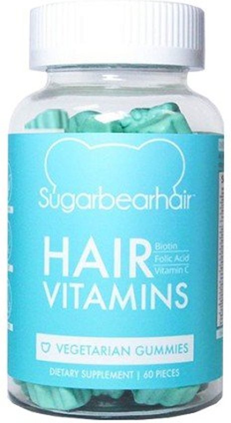 Sugar Bear Hair Vitamins Voedingssupplement - 60 gummies