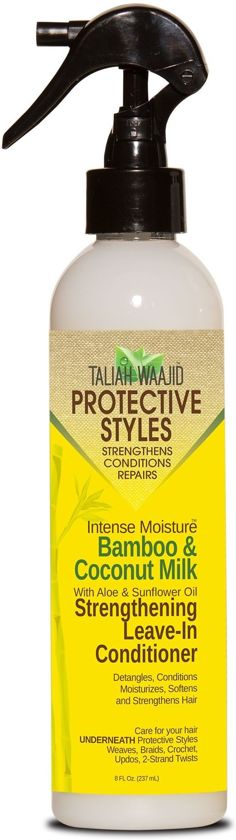 Intense Moisture Bamboo And Coconut Milk Strengthening Leave-In Conditioner