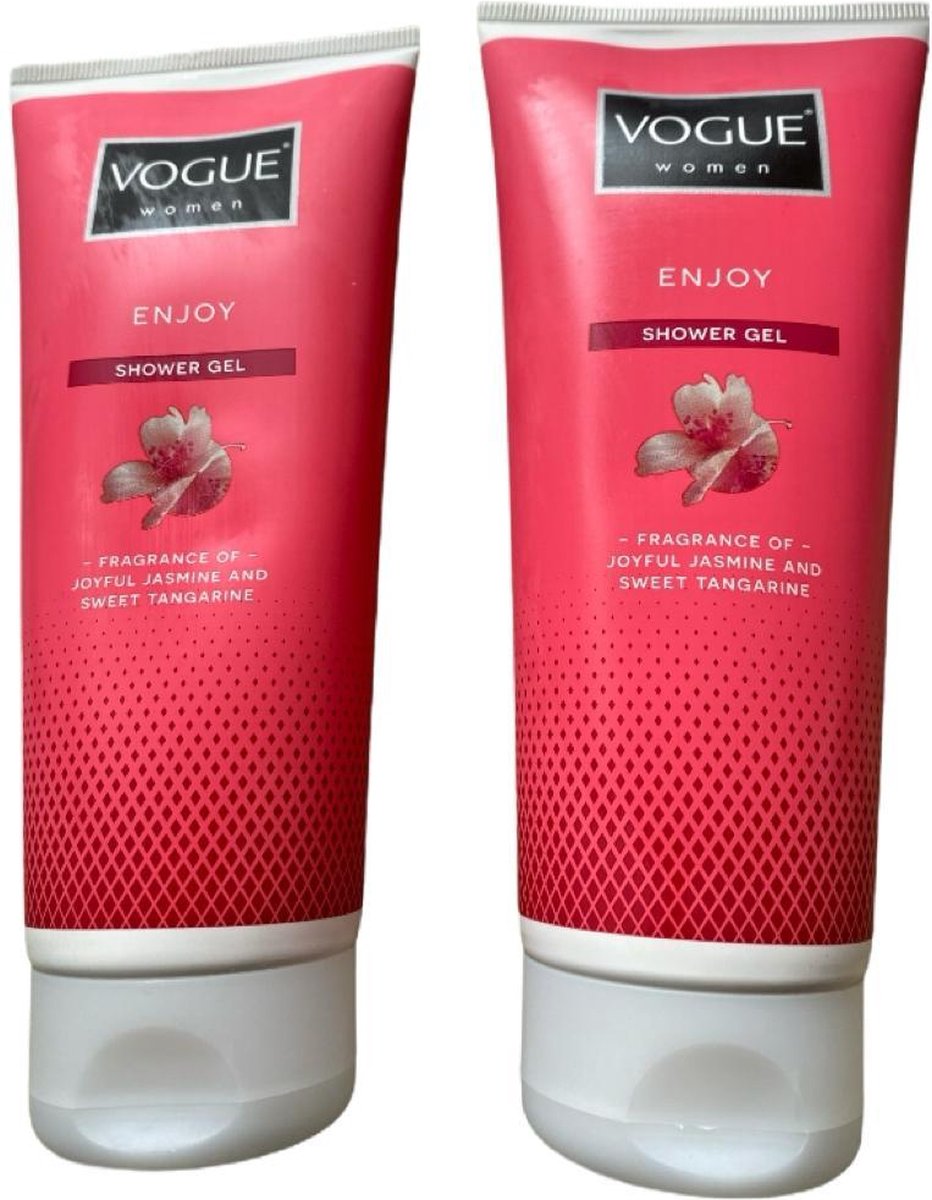 Vogue Enjoy Women Shower Gel 2x200ml