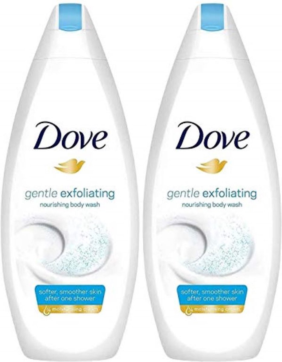 Dove Gentle Exfoliating Bodywash - Duopak 2 x 250 ml