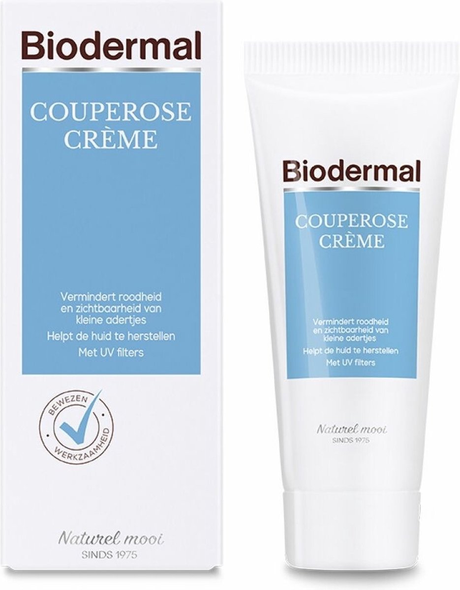 Biodermal Couperose Dagcrème - Voorkomt zichtbaarheid rosacea - 30ml