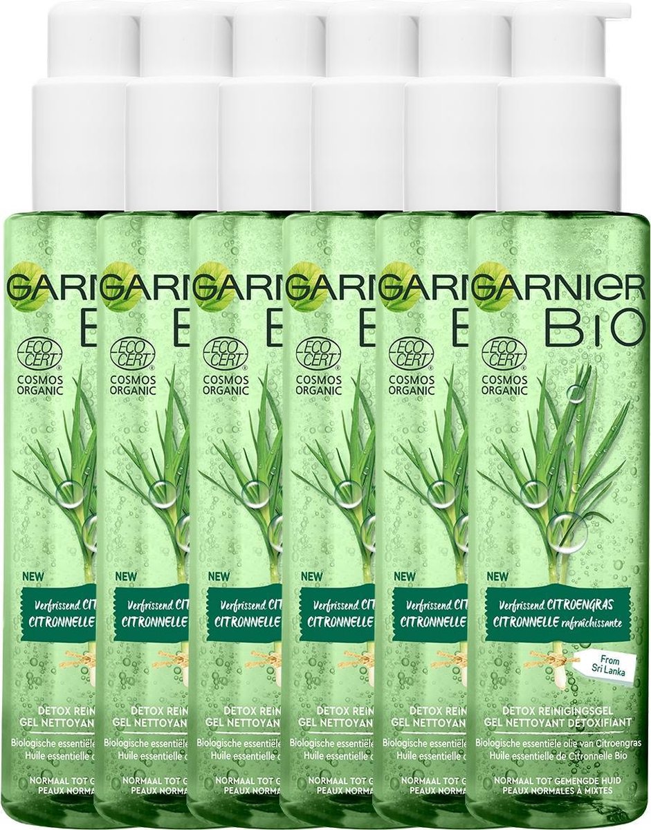 Garnier Bio Detox Reinigingsgel - Normale tot gemengde huid - 150 ml