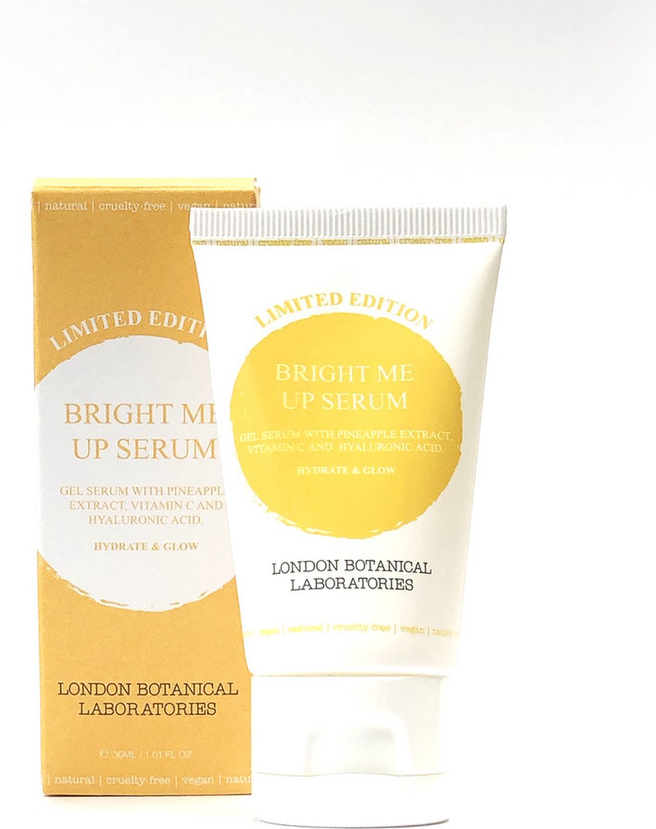 Serum Bright me Up Hydrate & Glow - London Botanical Laboratories - Unisex - Vegan - 30ml