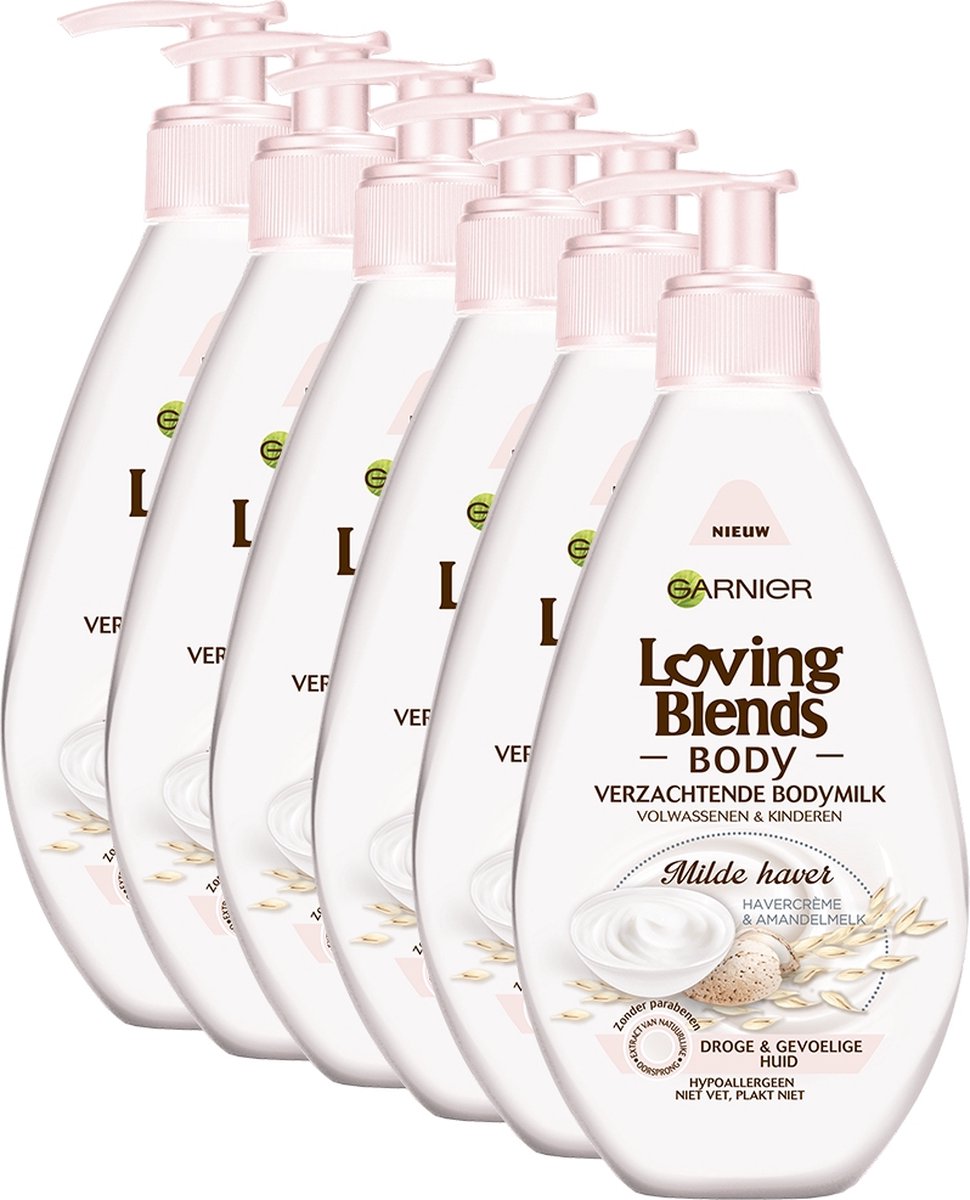 Garnier Loving Blends Body Milde Haver - 250ml- Bodymilk