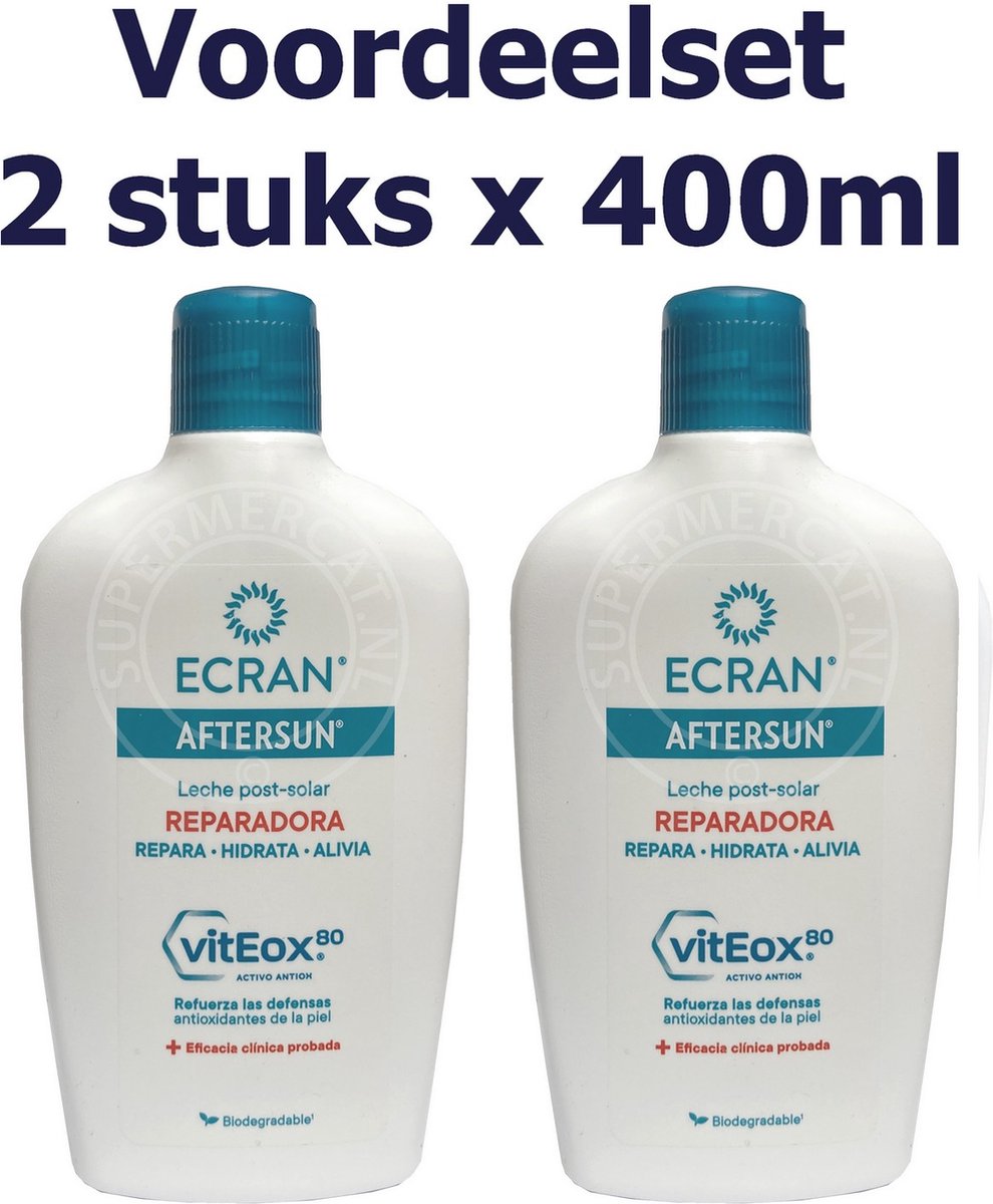 Ecran Aftersun uit Spanje - Voordeelset 2 x 400ml