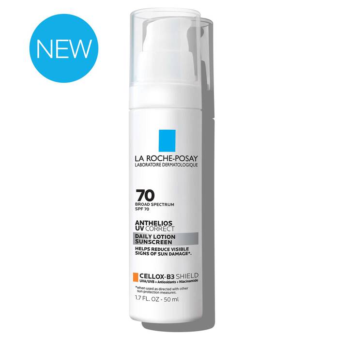 ANTHELIOS UV CORRECT FACE SUNSCREEN SPF 70 WITH NIACINAMIDE