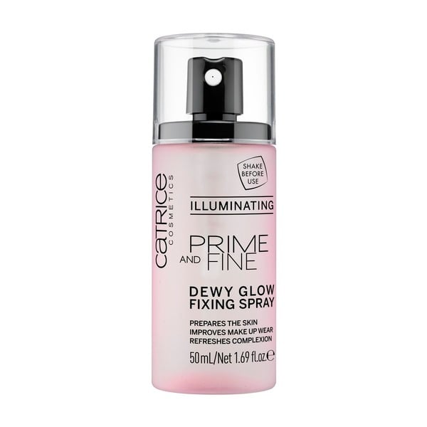 Prime and Fine Dewy Glow Fixing Spray