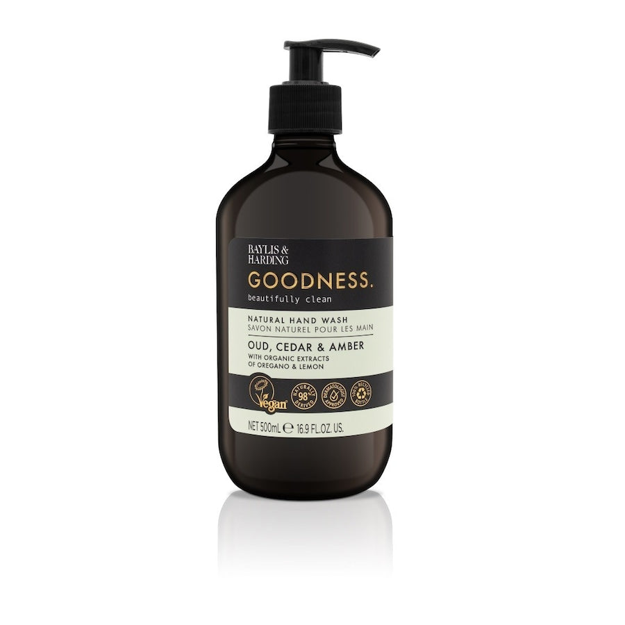 Baylis and Harding Goodness Hand Wash Oud, Cedar & Amber Hand Soap
