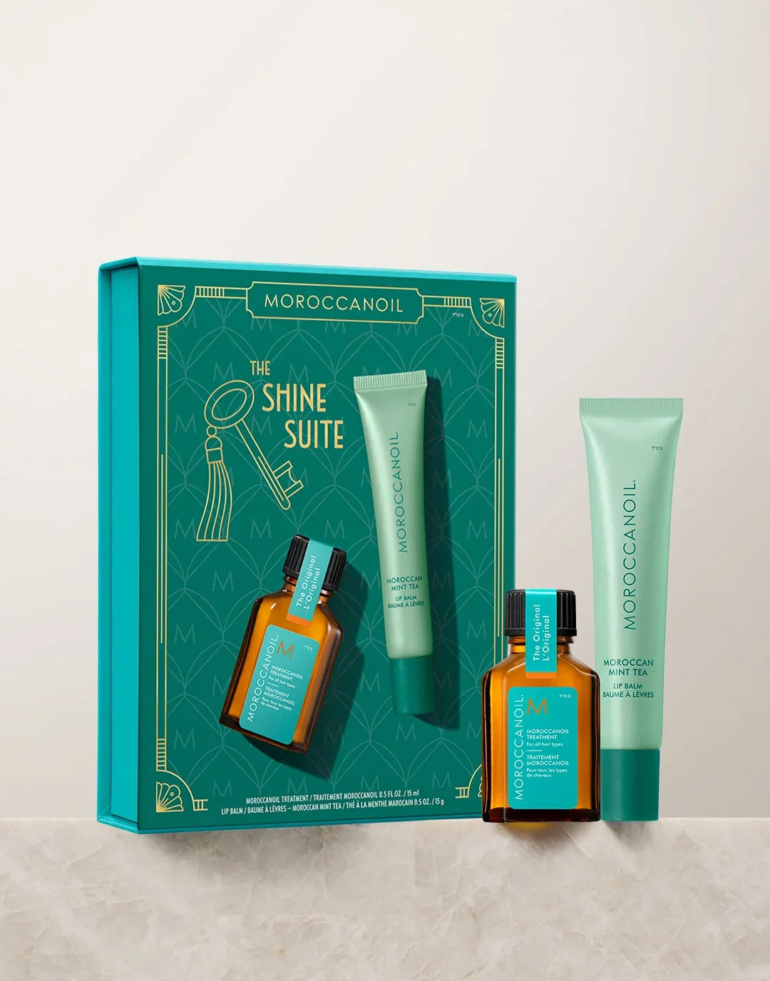 The Shine Suite: Moroccan Mint Tea Lip Balm Gift Set