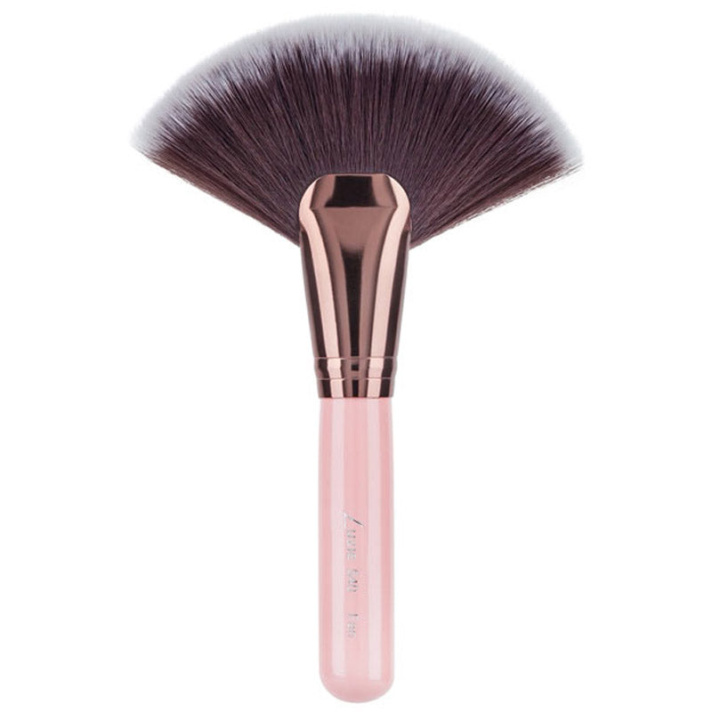 Luxie Beauty Rose Gold Medium Fan Face Brush