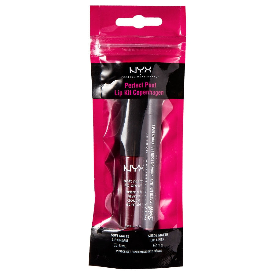NYX Professional Makeup Perfect Pout Lip Kit Copenhagen Make-upset