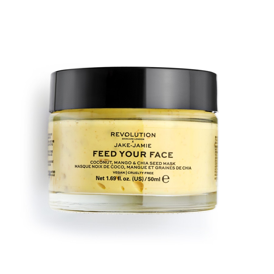 Revolution Skincare Jake Jamie Coconut, Mango & Chia Seed Radiant Glow Masker 50ml