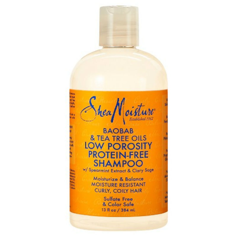 Baobab & Tea Tree Oils Low Porosity Protein-Free Shampoo