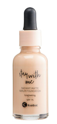 Kruidvat Stay With Me 018 C Light Natural Radiant Matte Serum Foundation