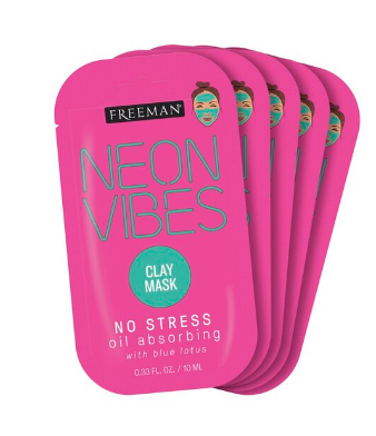 Neon Vibes No Stress Clay Masks