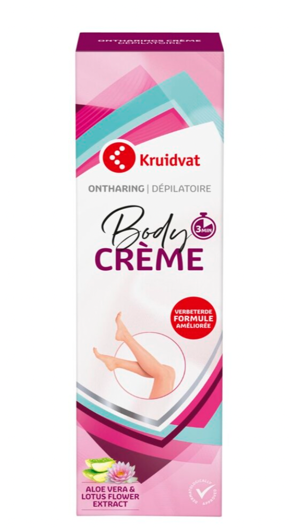 Ontharingscrème Body Creme voor de Normale Huid