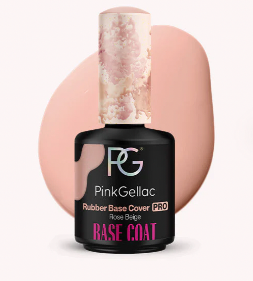 Rubber Base Cover Rose Beige