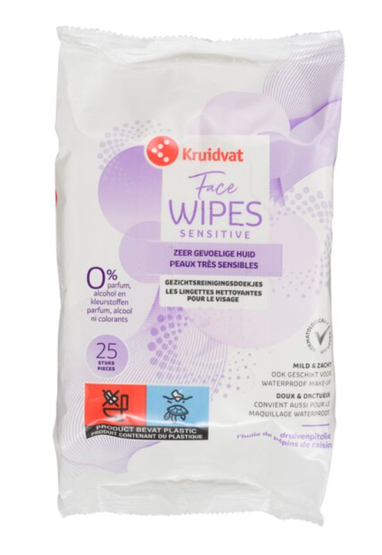 Sensitive Gezichtsreinigingsdoekjes Face Wipes