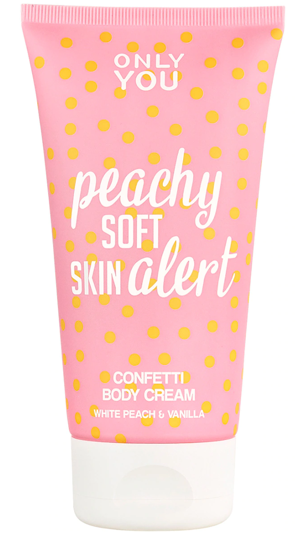 Only You Confetti Body Cream Only You - White Peach & Vanilla Confetti Body Cream - 150 ML
