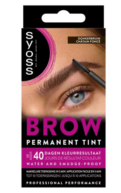 Brow Tint Donkerbruin Permanente Wenkbrauwverf