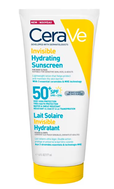 SPF50 Invisible Hydrating Sunscreen