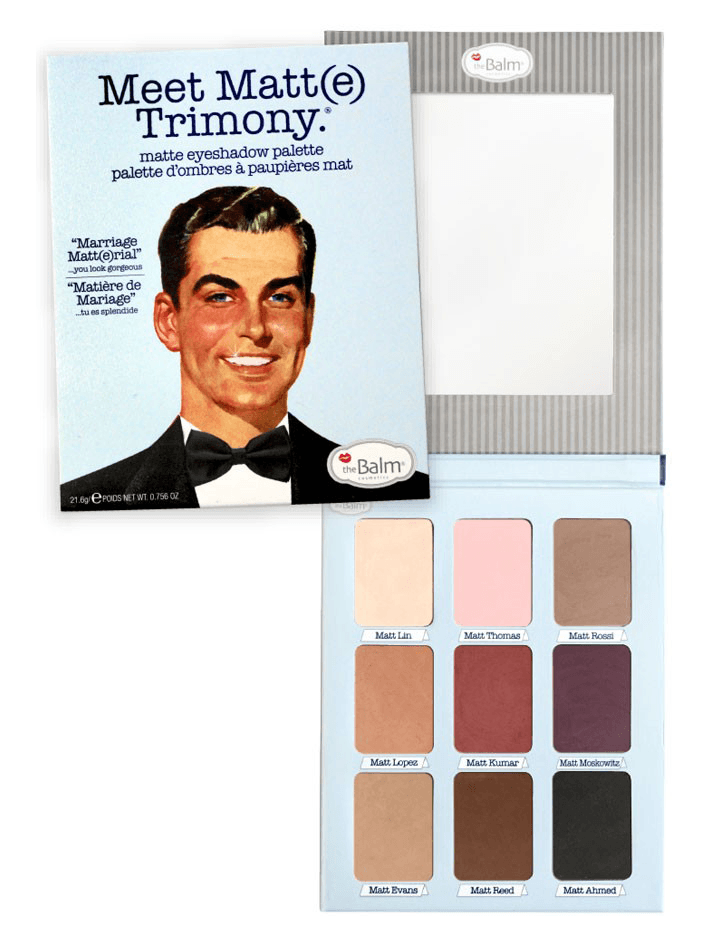 The Balm Eyeshadow Palette - Meet Matt(e) Trimony