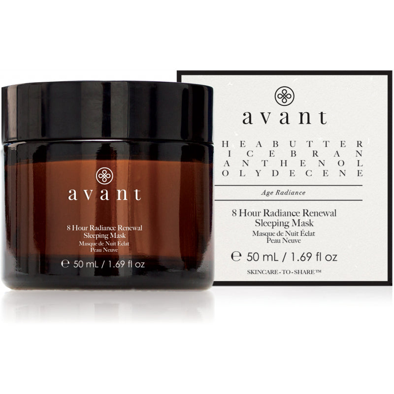 Avant Age Radiance 8 hour Radiance Renewal Sleeping Mask Masker ml