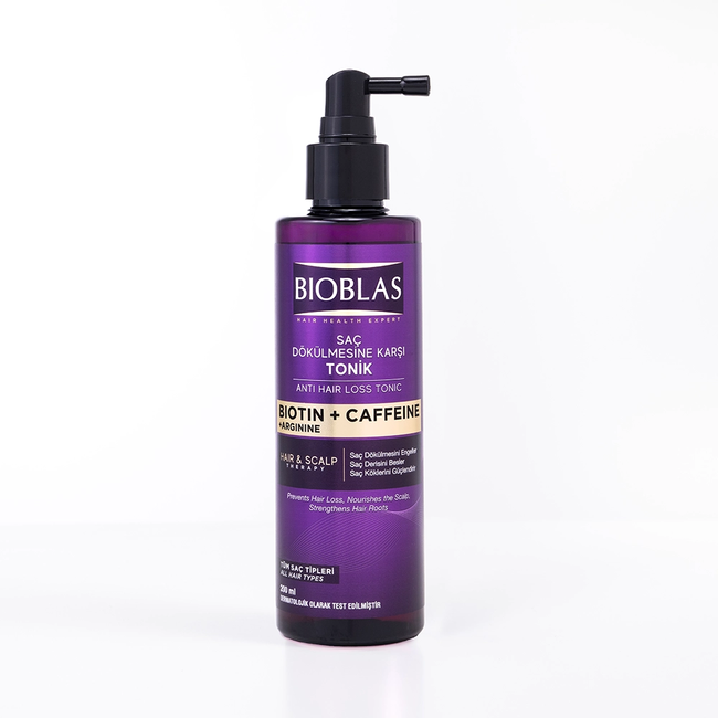 Anti-Hair Loss Tonic 200 ml– With Biotin, Caffeine & Arginine