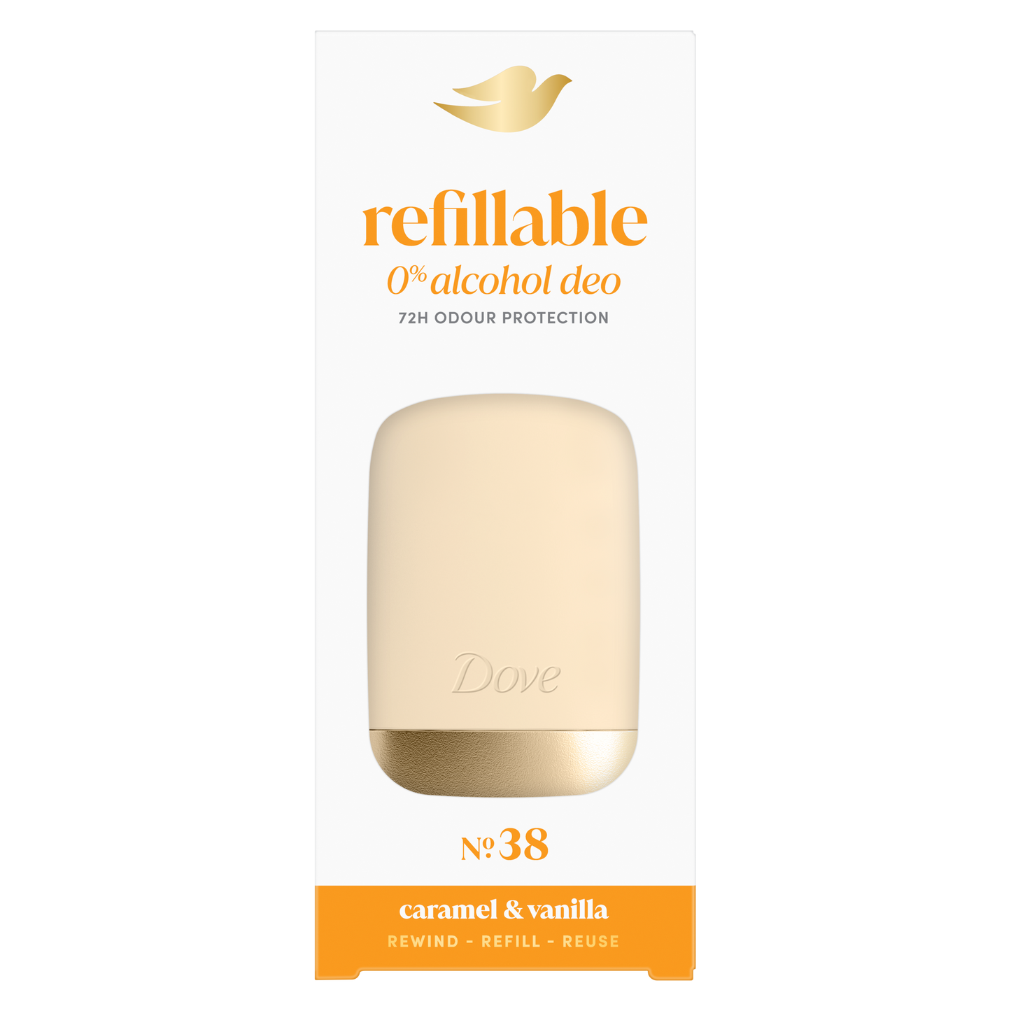 Dove Deo Refillable Deo Kit Caramel 35ml