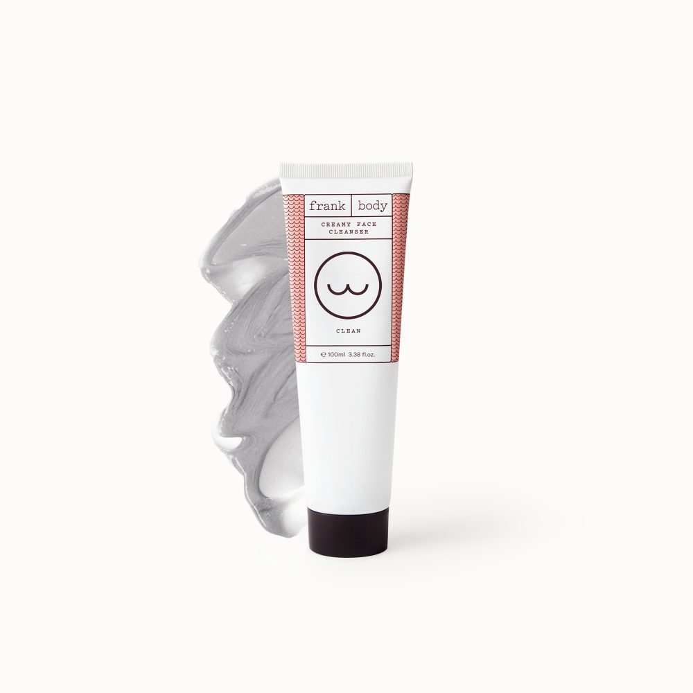Creamy face cleanser
