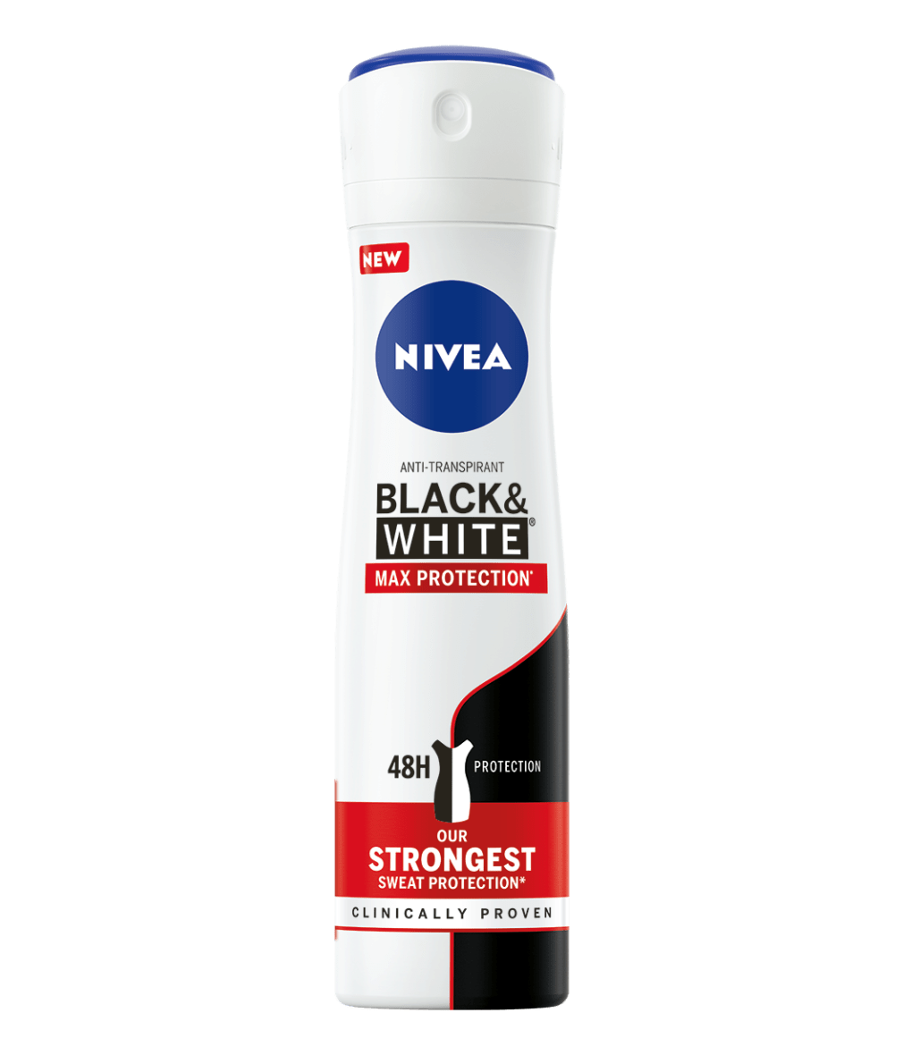 NIVEA Black & White Max Protection Anti-Transpirant 150ml