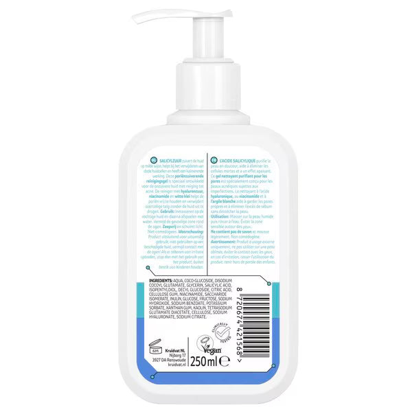 Kruidvat Derma Poriënzuiverende Reinigingsgel