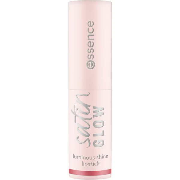 Essence Satin Glow 03 Rose And Shine Luminous Shine Lipstick