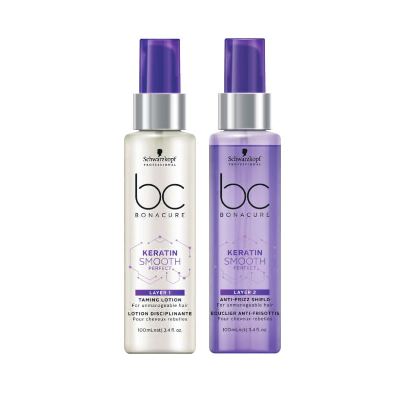 Schwarzkopf BC Bonacure Keratin Smooth Duo Layering - 2x100ml