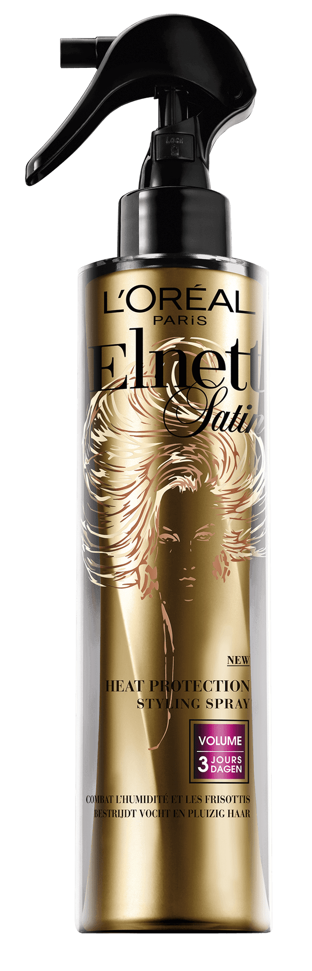 Elnett Elnett Satin Heat Defense Spray Volume
