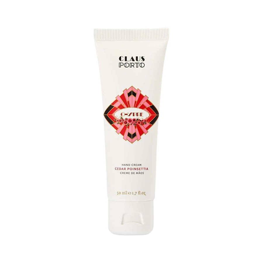 Claus Porto Chypre Ceder Poinsettia Handcrème