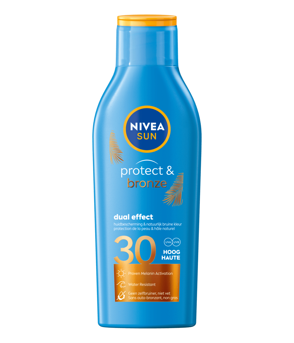 NIVEA SUN Protect & Bronze Zonnemelk SPF30 200ml