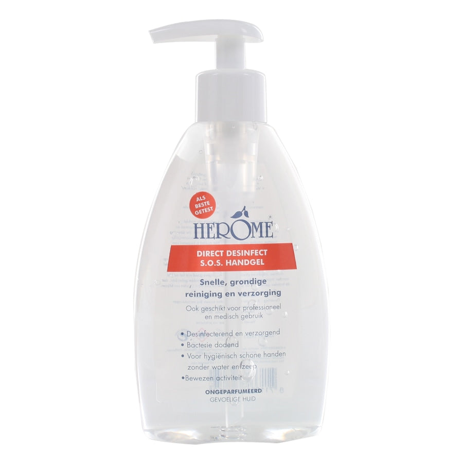 Herome Cosmetics Handverzorging Direct Desinfect Handgel Sensitive (Parfumvrij)