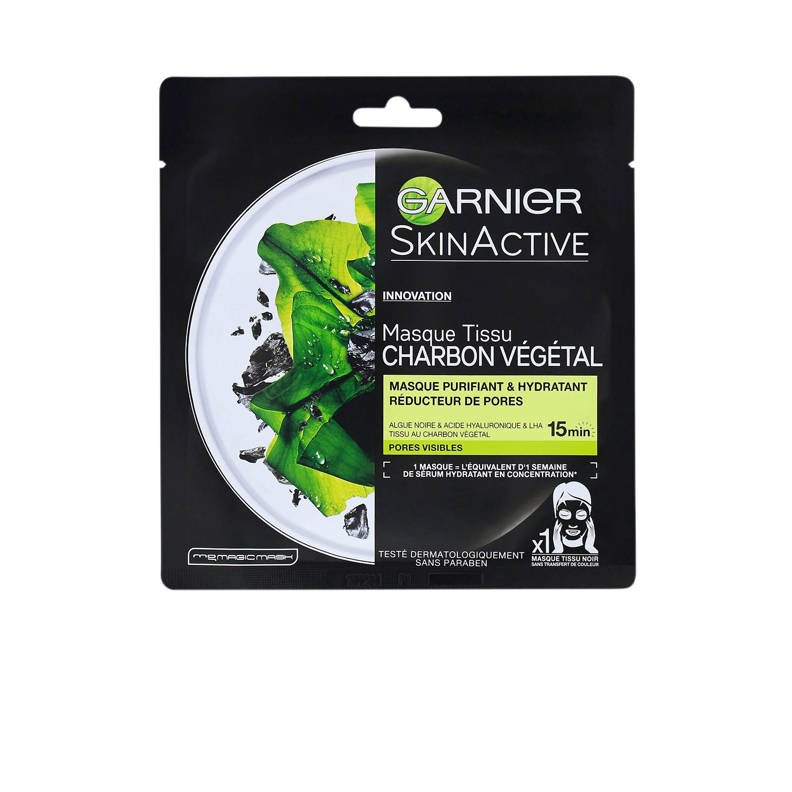 Charcoal Tissue Gezichtsmasker